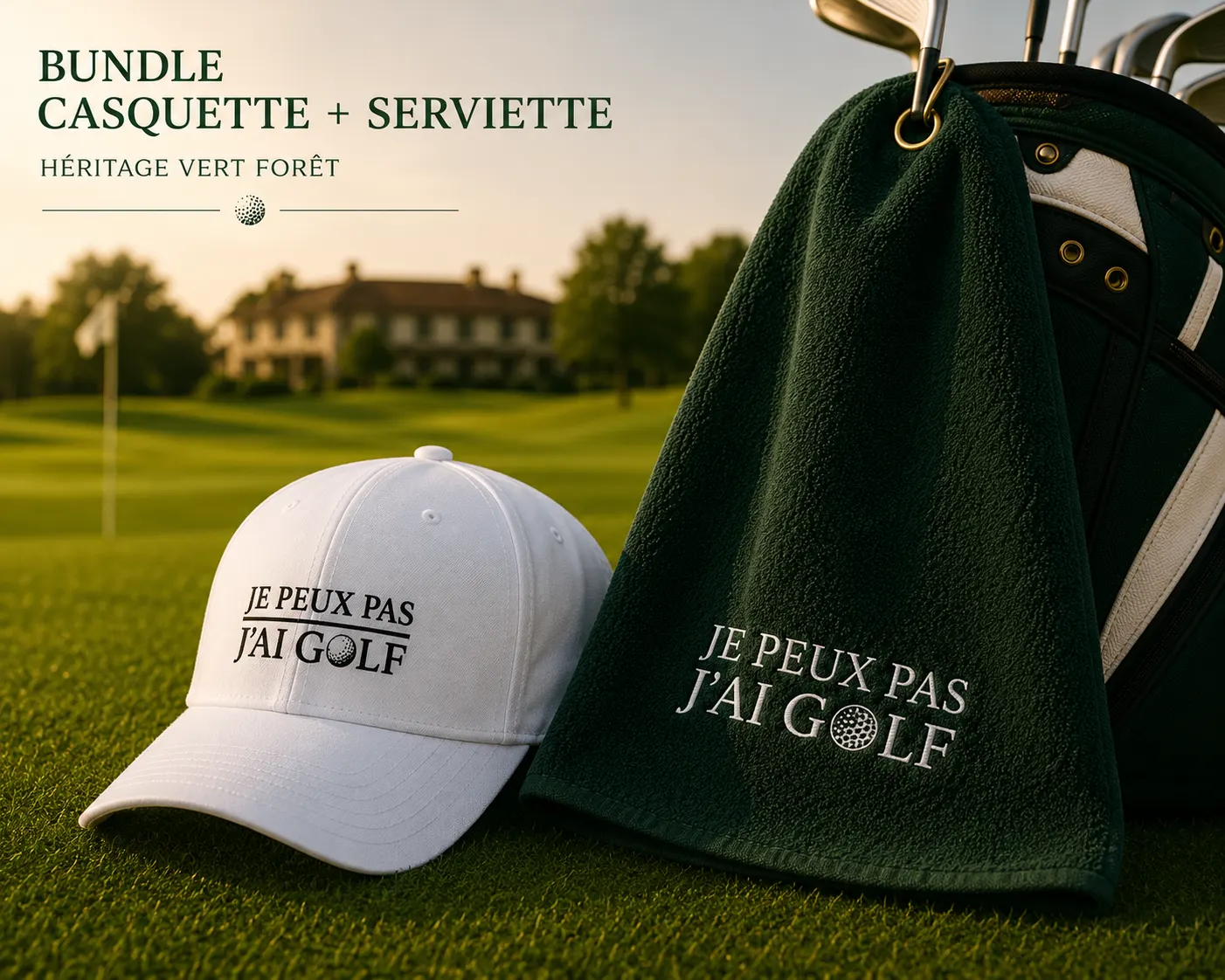 Bundle Casquette + Serviette